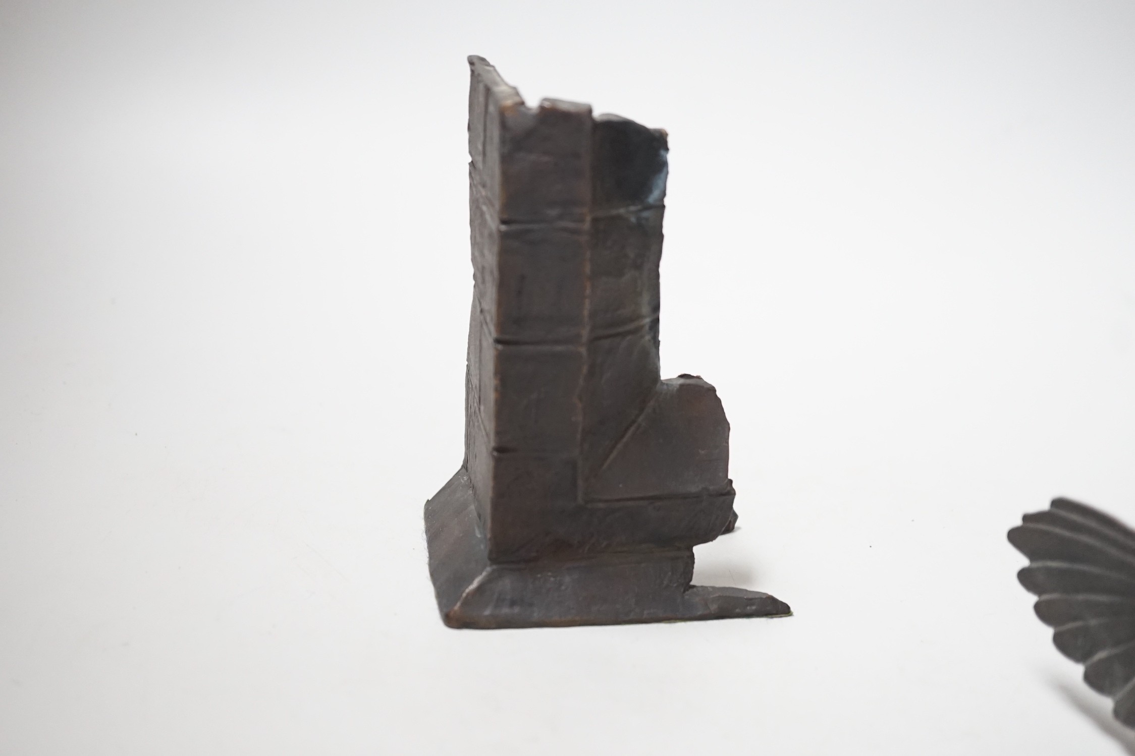 Paul Eaton - a limited edition bronze owl, signed and dated ‘91. Numbered 010 (a.f.)